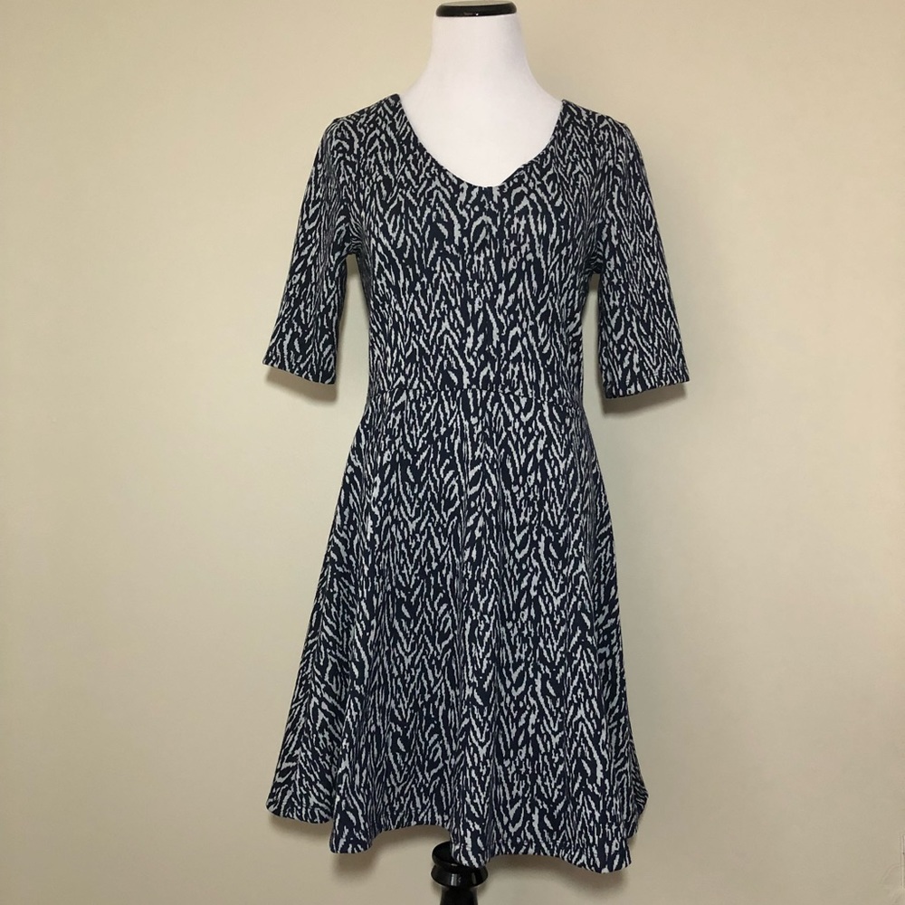 41Hawthorn Printed Fit and Flare Dress